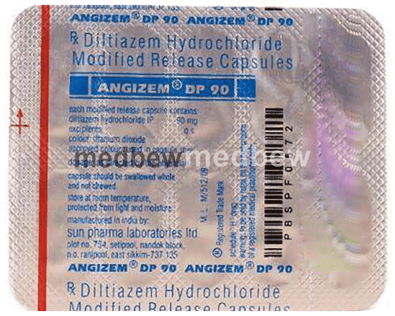 Angizem DP 90 Capsule MR