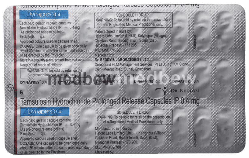 Dynapres 0.4 Capsule PR