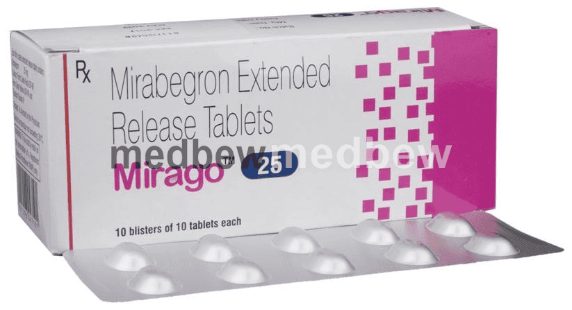 Mirago 25 Tablet ER