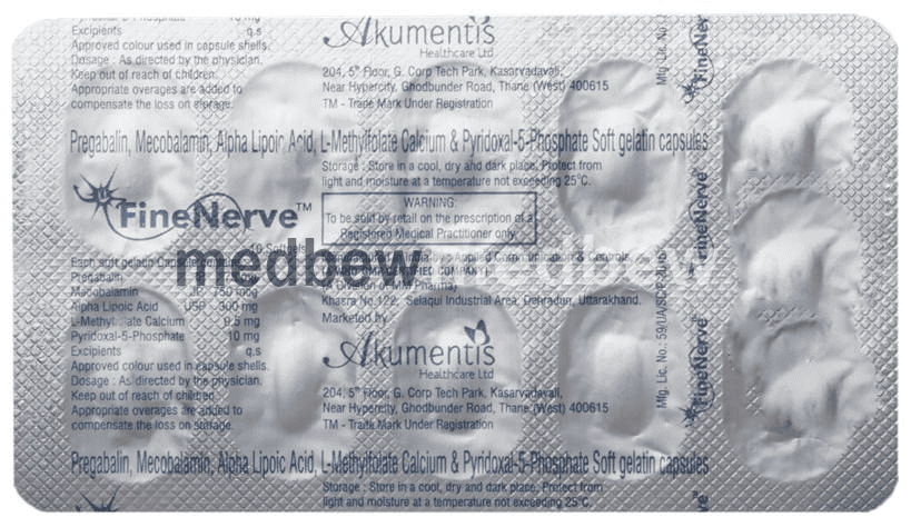 Fine Nerve Soft Gelatin Capsule