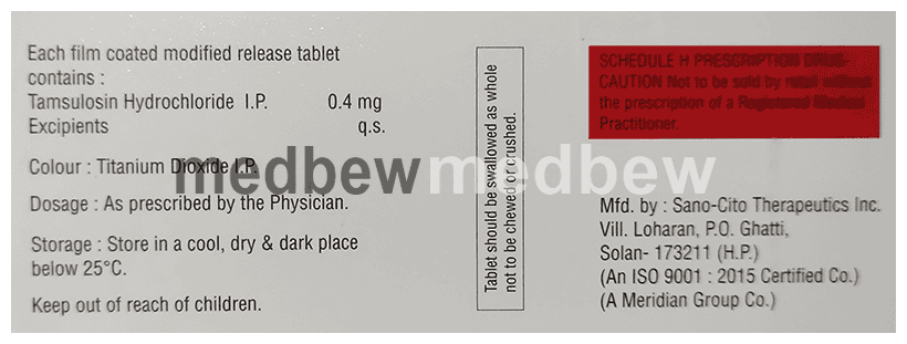 Maxpee 0.4mg Tablet MR