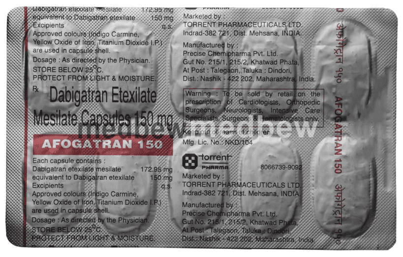 Afogatran 150 Capsule