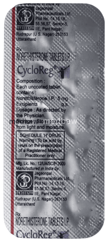 Cycloreg Tablet