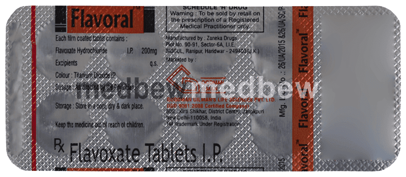 Flavoral Tablet