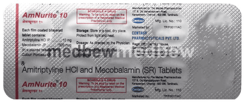 Amnurite 10 Tablet SR