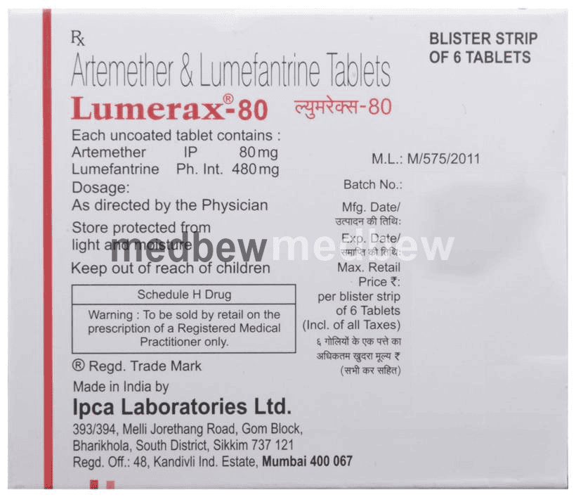 Lumerax 80 Tablet