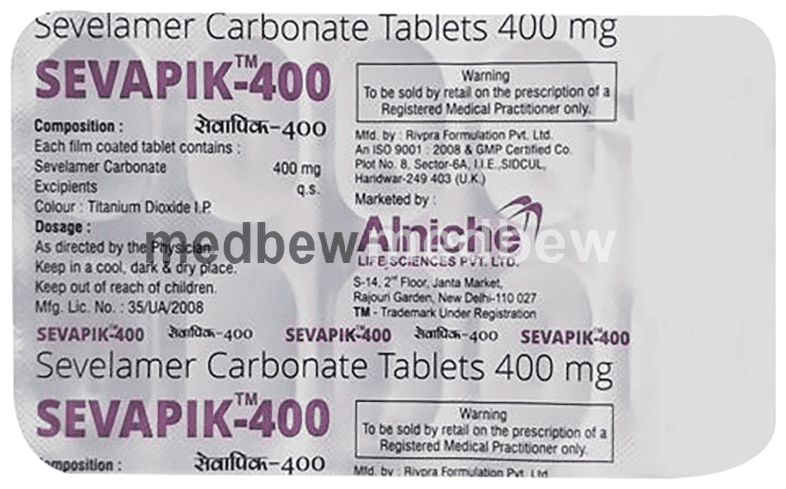 Sevapik 400 Tablet
