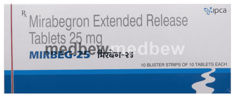 Mirbeg 25 Tablet ER