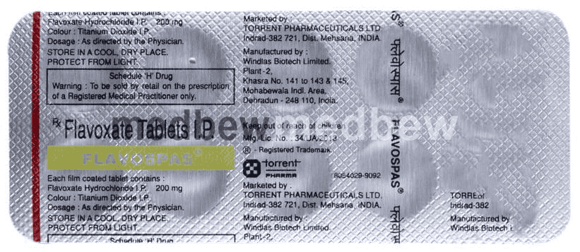 Flavospas Tablet