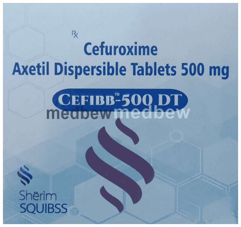 Cefibb 500 DT Tablet