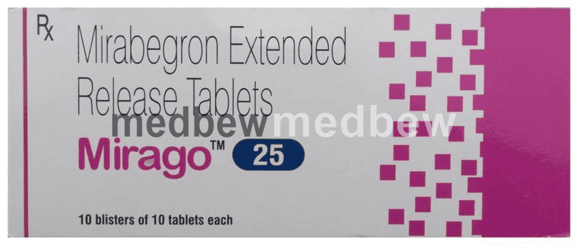 Mirago 25 Tablet ER