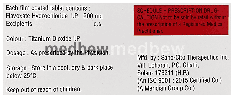 Flavotide 200 Tablet