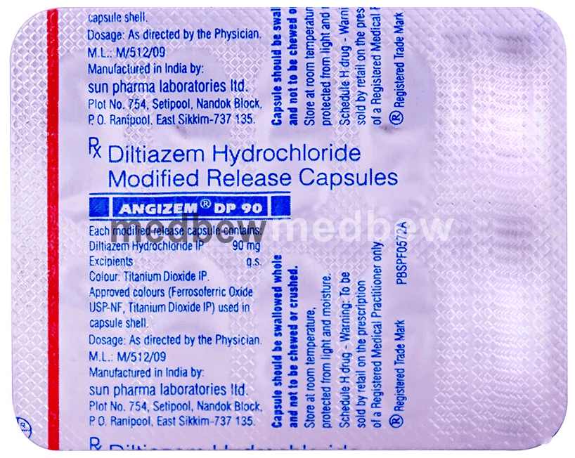 Angizem DP 90 Capsule MR
