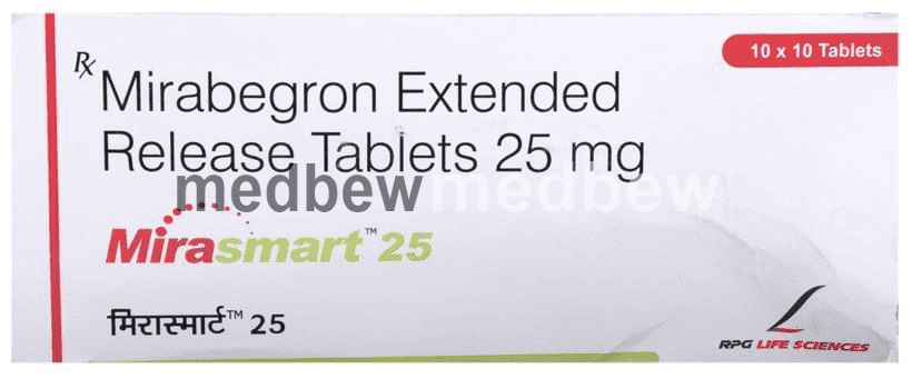 Mirasmart 25 Tablet ER