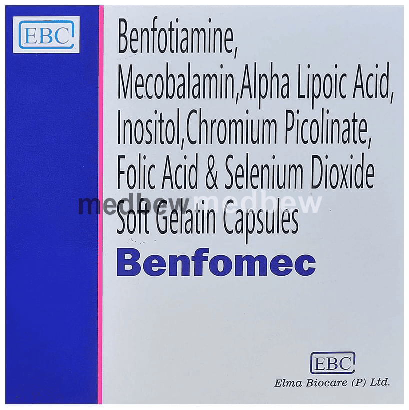 Benfomec Soft Gelatin Capsule