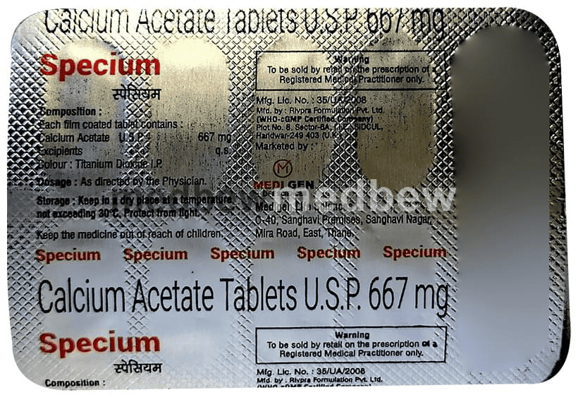 Specium Tablet