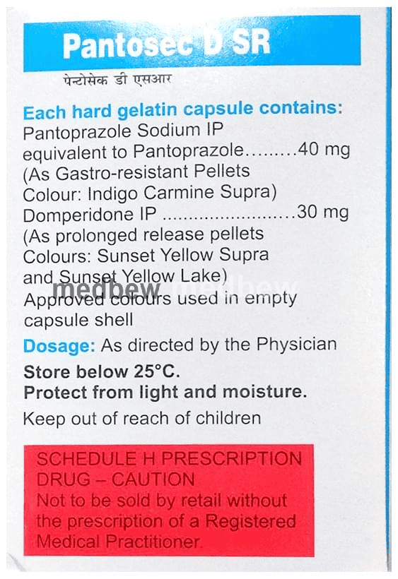 Pantosec D SR Capsule