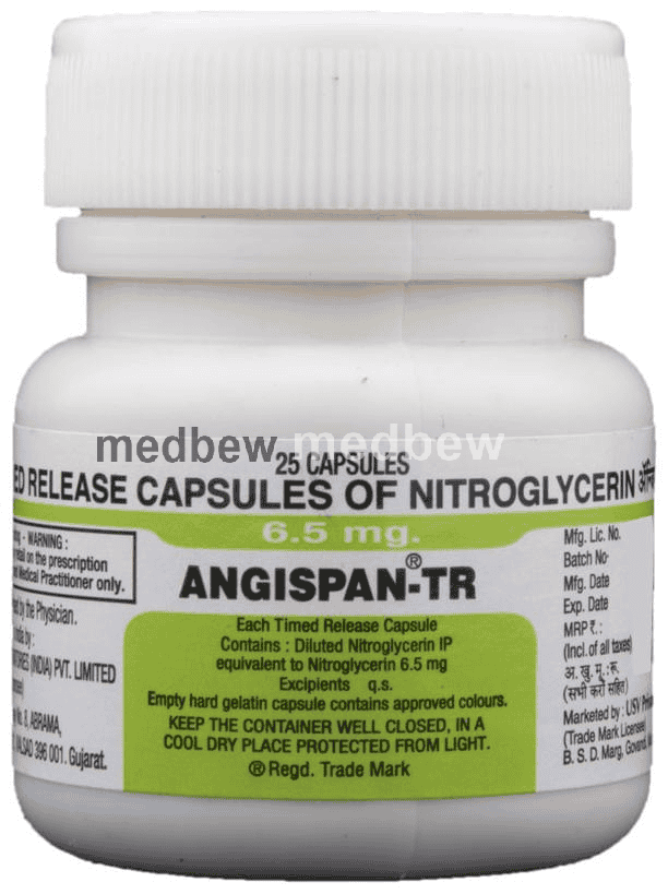 Angispan-TR 6.5mg Capsule