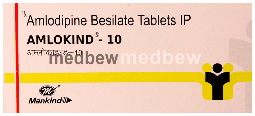 Amlokind 10mg Tablet