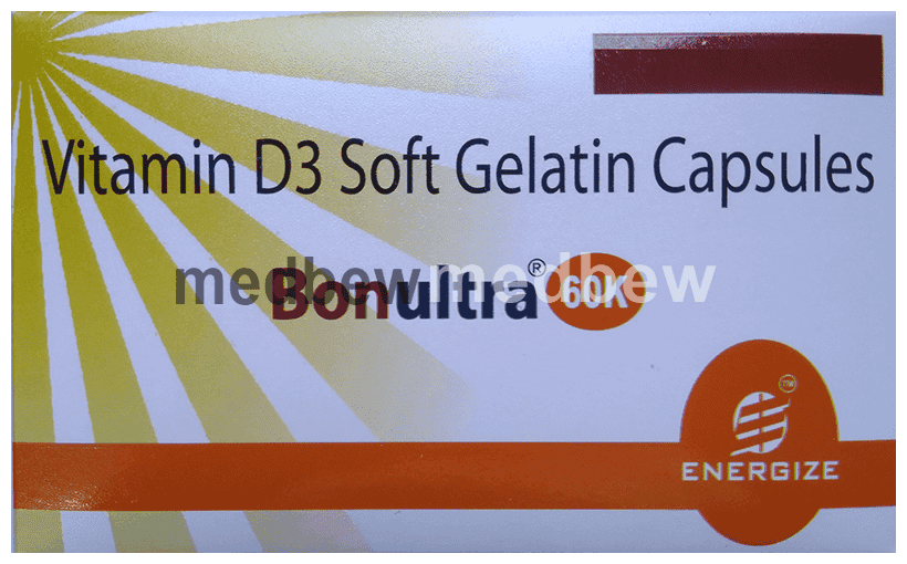 Bonultra 60K Soft Gelatin Capsule