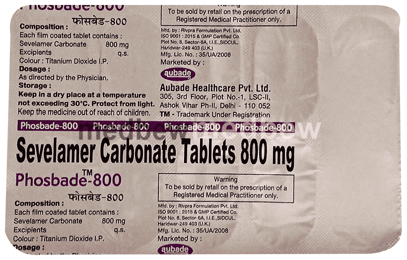 Phosbade 800 Tablet