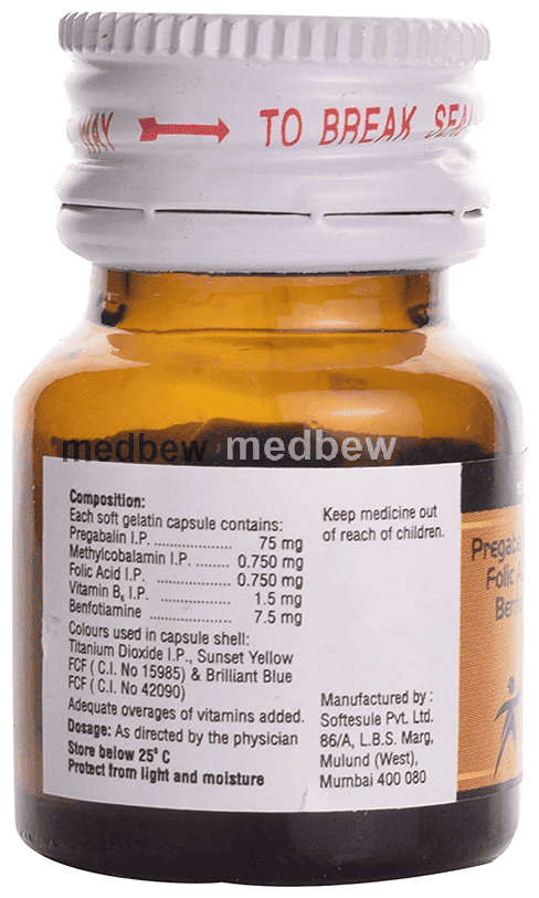 Benalgis Forte Soft Gelatin Capsule