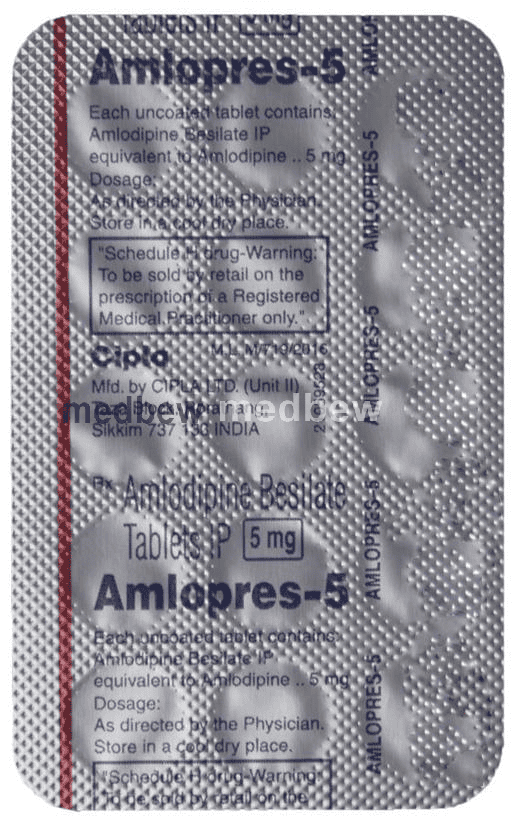 Amlopres 5 Tablet