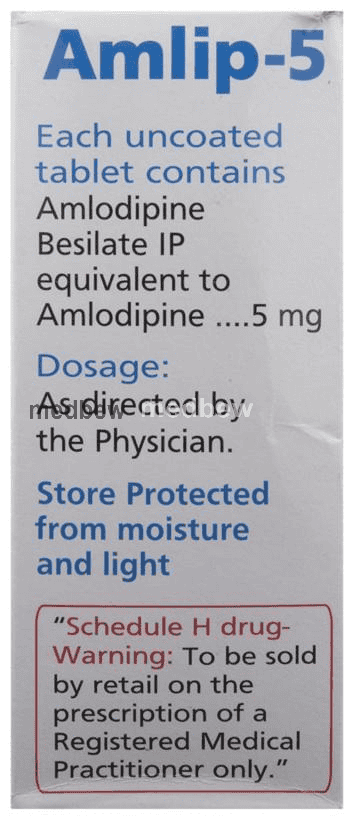 Amlip 5 Tablet