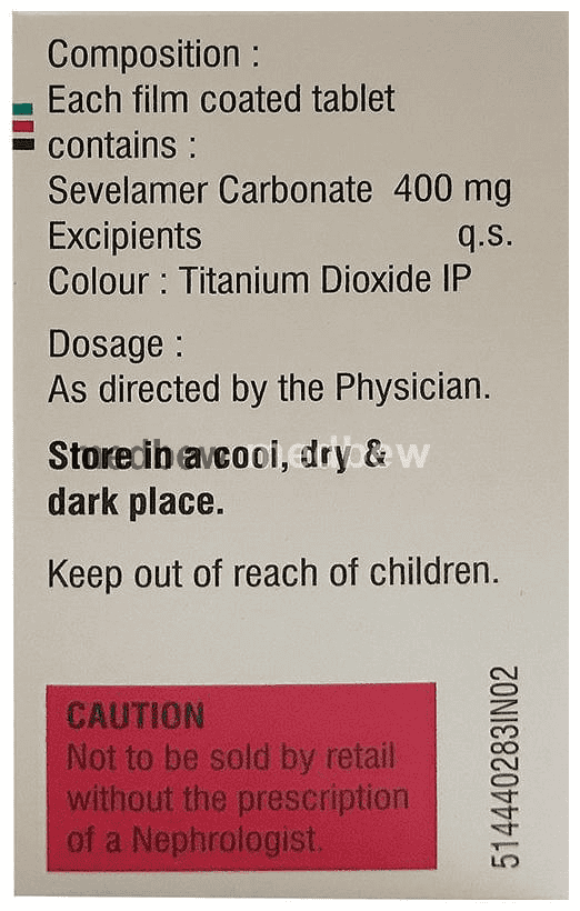 Sevcar 400 Tablet