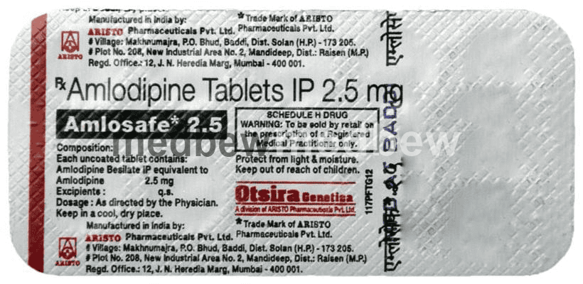 Amlosafe 2.5 Tablet