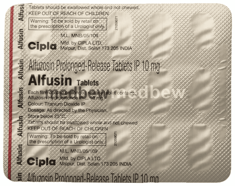 Alfusin Tablet PR