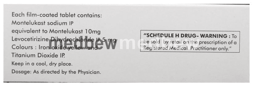 Allercef Allercet-M Tablet | Price, Uses & Fast Delivery Jamshedpur