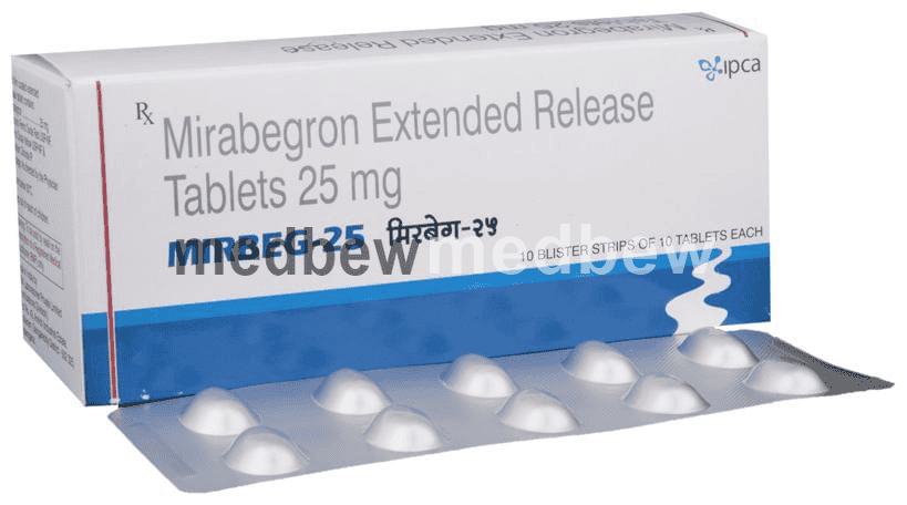 Mirbeg 25 Tablet ER