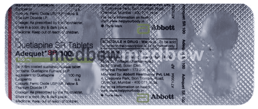 Adequet SR 100 Tablet