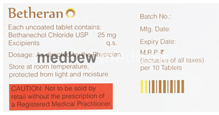 Betheran 25mg Tablet