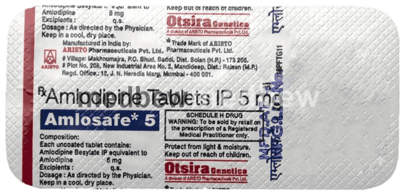 Amlosafe 5 Tablet