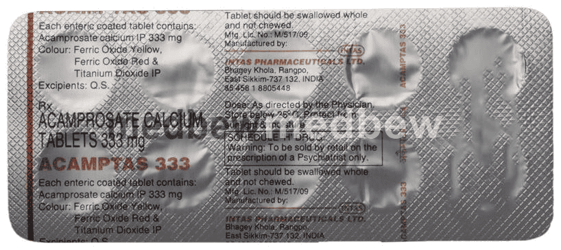 Acamptas 333 Tablet