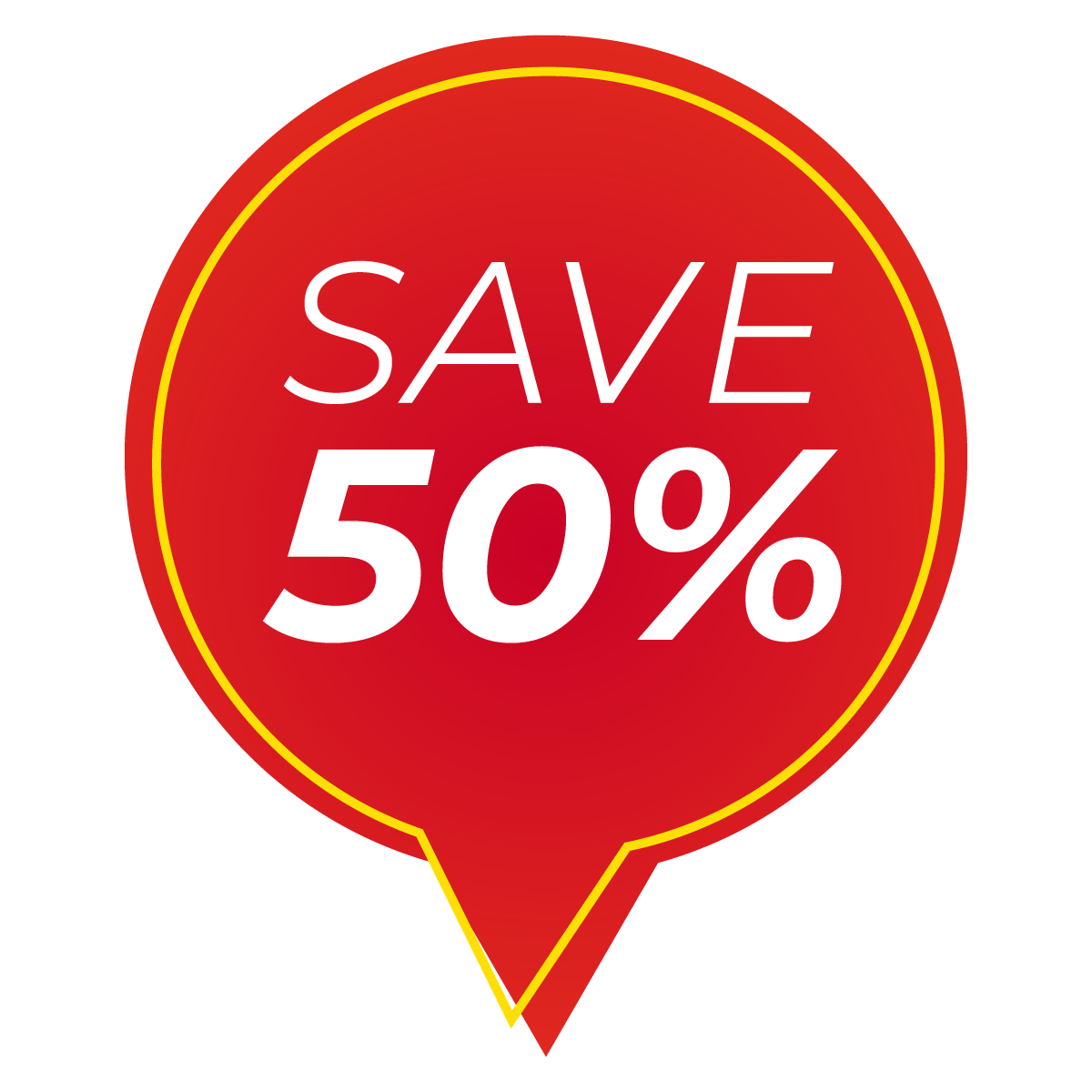Save 50%